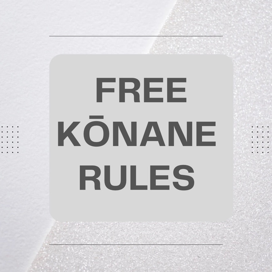 Free Kōnane Rules