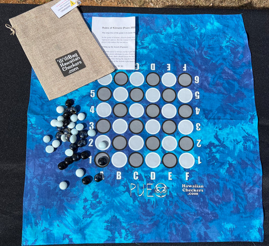 Blue Tie Dye Pueo