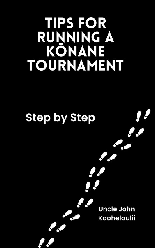 Tips for running a Kōnane Tournament. Free